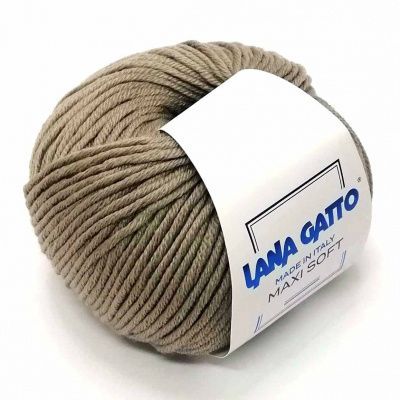 Lana Gatto Maxi Soft ( 14560 ) 100% меринос экстрафайн 50 г/90 м